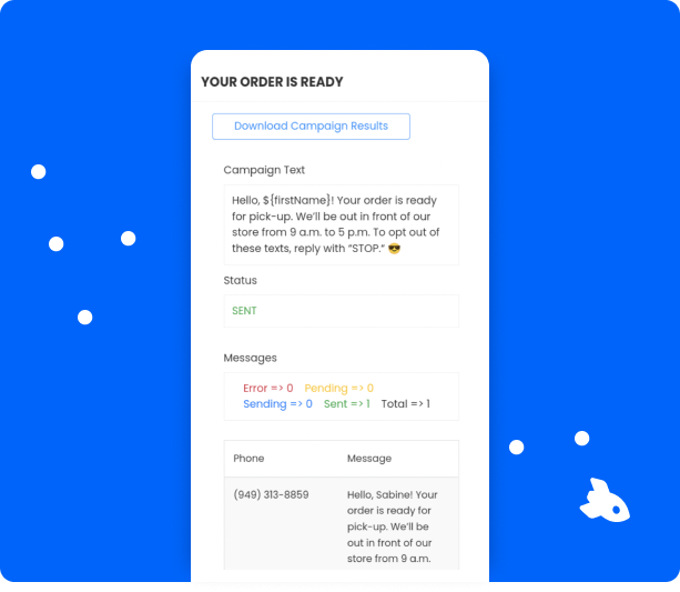 Real Time Data Report