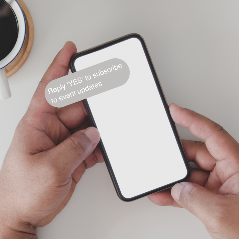 event texts 1 CloudContactAI for Events