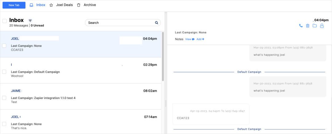 Easy to Manage Contacts