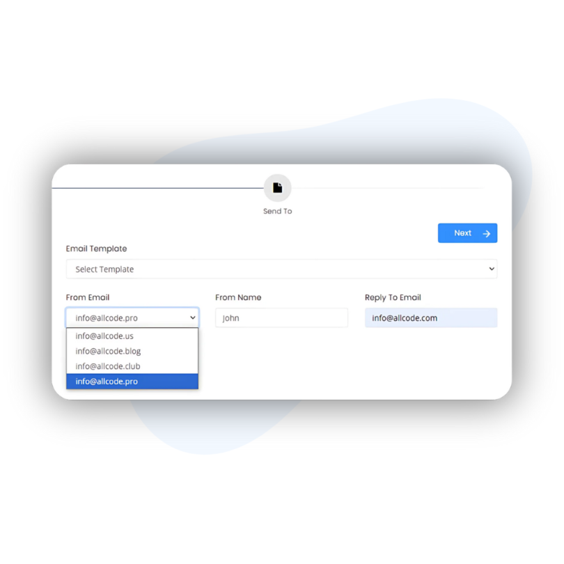 Send Campaigns from Multiple Domains
